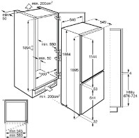 Frigider incorporabil Electrolux ENS6TE19S imaginea #4 — magazin online Desire.md