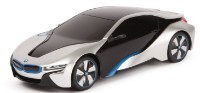 Jucărie teleghidată Rastar 1:24 BMW i8 Silver (48400)
