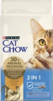 Hrană uscată pentru pisici Purina Cat Chow Feline 3in1 15kg