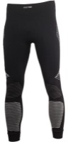 Pantaloni termo pentru bărbați Lasting Rono 9080 L-XL Black