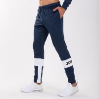 Pantaloni spotivi pentru bărbați Joma 101577.332 Dark Navy/White 3XL