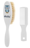 Набор детских расчёсок Akuku A0307 White