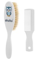 Set pieptene pentru copii Akuku A0307 White