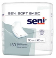 Protectoare pentru pat Șervețele sanitare Seni Soft Basic 90x60cm 30pcs
