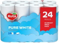 Туалетная бумага Ruta Pure White 3 plies 24 rolls