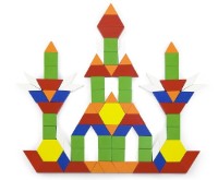 Кубики Viga Geometric Blocks 250pcs (50065)