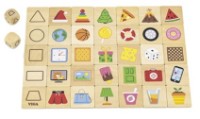 Развивающий набор Viga Learning Shapes Puzzle Set (44506)
