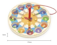 Labirint Viga Magnetic Bead Trace - Clock (44560)