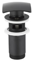 Ventil pentru lavoare Armatura Click-Clack 68 1 1/4 Black (105084)