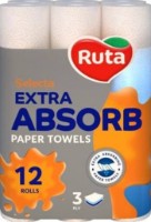 Бумажные полотенца Ruta Selecta 3 слоя 12 рулонов
