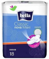 Прокладки гигиенические Bella Classic Nova Maxi Drainette 18pcs