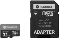Карта памяти Platinet microSDHC class10 U3 32Gb + Adapter (PMMSD32UIII)