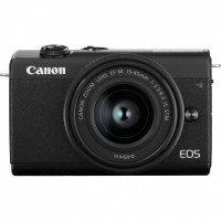 Системный фотоаппарат Canon EOS M200 + 15-45mm  f/3.5-6.3 IS STM Black
