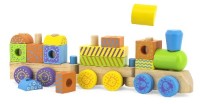 Кубики Viga Stacking Train (50572)