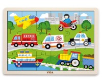 Пазл Viga 24 Vehicles (51462)