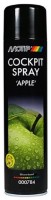 Полироль пластика Motip Cockpit Spray Apple 600ml