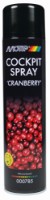 Полироль пластика Motip Cockpit Spray Cranberry 600ml