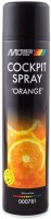 Полироль пластика Motip Cockpit Spray Orange 600ml