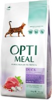 Сухой корм для кошек Optimeal Cat Duck 10kg