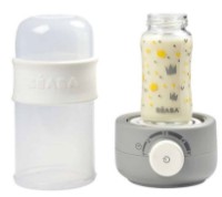 Încălzitor termic pentru biberoane Beaba Baby Milk Second Gray (911620)