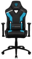 Scaun gaming ThunderX3 TC3 Black/Azure Blue