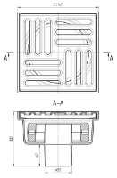 Трап для душа Aniplast TQ5212EU фото №2 — интернет-магазин Desire.md