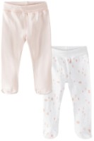 Pantaloni pentru copii 5.10.15 6W4104 Peach/White 74cm 2pcs