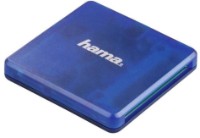 Cititor de carduri Hama USB 2.0 Multi Card Reader Blue (124131)
