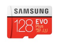 Сard de memorie Samsung MicroSD EVO Plus 128Gb Class 10 UHS-I U3 + SD adapter (MB-MC128KA)