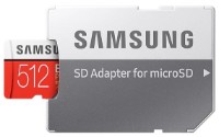 Карта памяти Samsung MicroSD EVO Plus 512Gb Class 10 UHS-I (U3) +SD adapter (MB-MC512KA)
