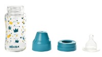 Biberon pentru bebeluș Beaba Crown 240ml Blue (911655) imaginea #2 — magazin online Desire.md