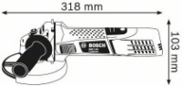 Polizor unghiular Bosch GWS 7-125 (0601388102)