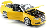 Mașină Maisto Audi RS4 Cabriolet Yellow (31147)
