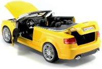 Mașină Maisto Audi RS4 Cabriolet Yellow (31147)