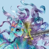 Set pentru creativitate Nebulous Stars Fantasy Horses - Water (11372) imaginea #3 — magazin online Desire.md