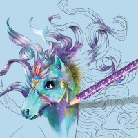Set pentru creativitate Nebulous Stars Fantasy Horses - Water (11372) imaginea #5 — magazin online Desire.md