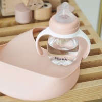 Набор слюнявчиков Beaba Old Pink/Light Grey 2pcs (913510) фото №6 — интернет-магазин Desire.md