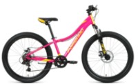 Велосипед Forward Jade 24 2.0 disc (2021) Pink/Gold