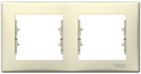 Рамка для розеток и выключателей Schneider Electric 2PL beige (12341)