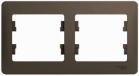 Рамка для розеток и выключателей Schneider Electric 2PL Brown (11215)