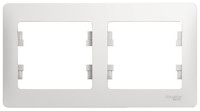 Рамка для розеток и выключателей Schneider Electric 2PL White (11151)