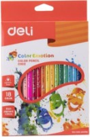 Creioane colorate Deli Color Emotion 18pcs