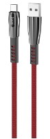 Cablu USB Hoco U70 Splendor Type-C Red