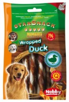 Лакомства для собак Nobby StarSnack Barbecue Wrapped Duck 70g