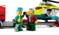 Set de construcție Lego City: Rescue Helicopter Transport (60343)