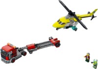Set de construcție Lego City: Rescue Helicopter Transport (60343)