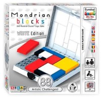 Brain Puzzle Eureka Ah!Ha Mondrian Blocks -White Edition (473556)