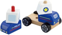 Машина Viga Stacking Police Car (50201) фото №2 — интернет-магазин Desire.md