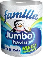 Бумажные полотенца Familia Jumbo 1pcs
