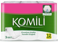 Hârtie igienica Komili 762081 3 plies 12 rolls